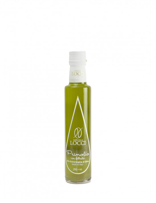 Olio nuovo Locci stagione 2025-2026 - Primolio non Filtrato in bottiglia da 250 ml